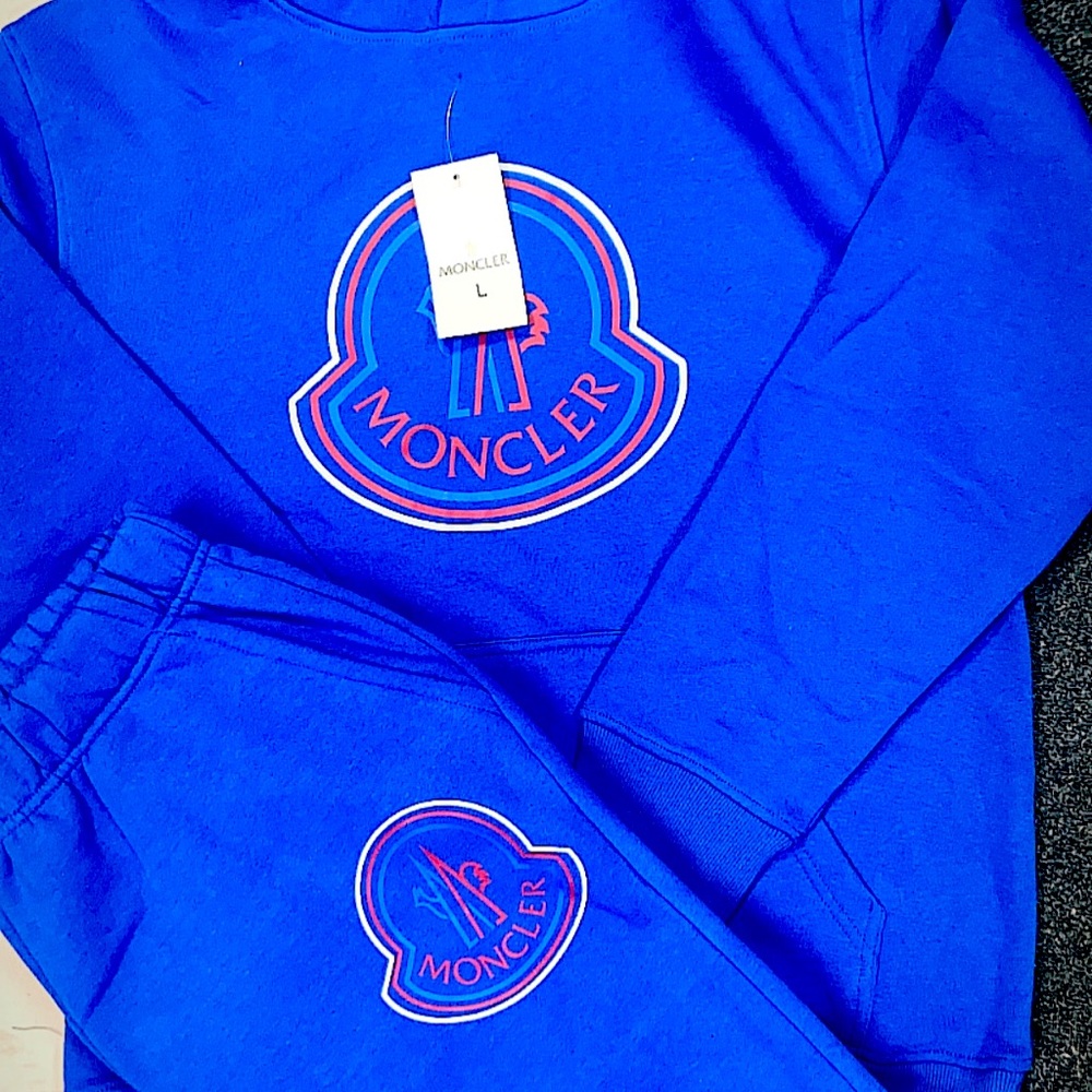 Brand new Monclair sweatsuit never one also have red